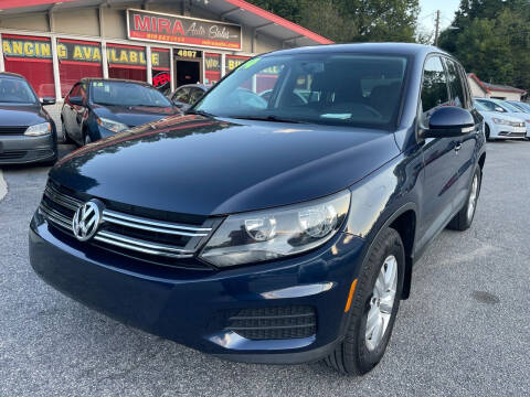 2014 Volkswagen Tiguan for sale at Mira Auto Sales in Raleigh NC
