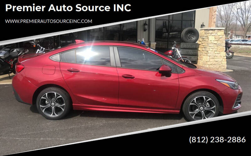 2019 Chevrolet Cruze for sale at Premier Auto Source INC in Terre Haute IN