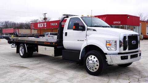 2024 Ford F-750 Super Duty JerrDan 22' XLP Steel Carrier for sale at Rick's Truck and Equipment in Kenton OH