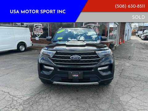 2020 Ford Explorer for sale at USA Motor Sport inc in Marlborough MA