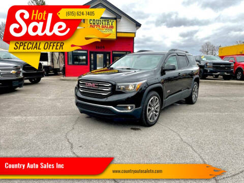 2017 GMC Acadia for sale at Country Auto Sales Inc in Murfreesboro TN