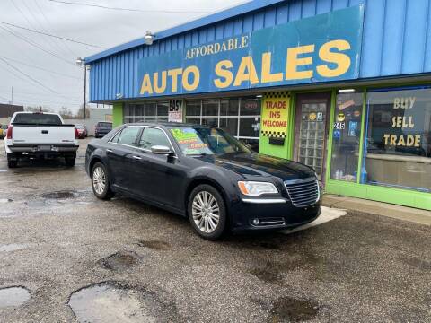 2012 Chrysler 300 for sale at Affordable Auto Sales of Michigan in Pontiac MI