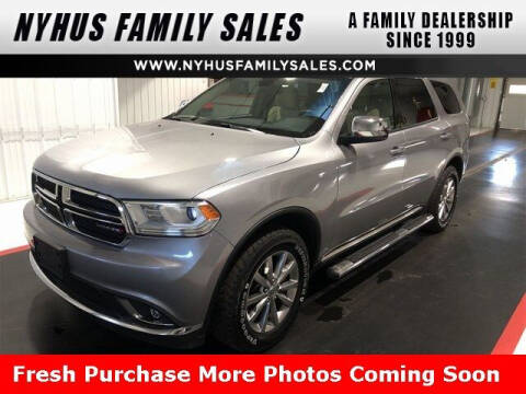 2018 Dodge Durango for sale at Nyhus Family Sales in Perham MN