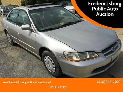 1998 Honda Accord for sale at FPAA in Fredericksburg VA