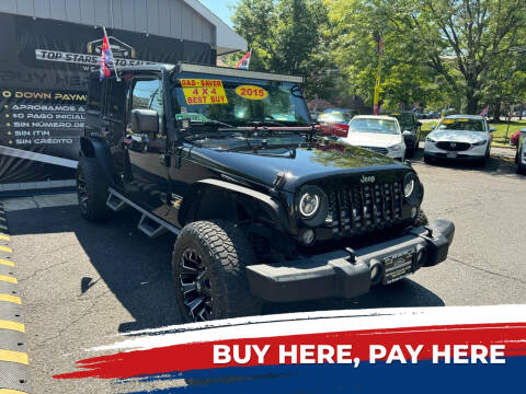 2015 Jeep Wrangler Unlimited for sale at Top Stars Auto Sales in Somerville NJ