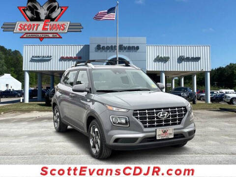 2021 Hyundai Venue for sale at SCOTT EVANS CHRYSLER DODGE in Carrollton GA