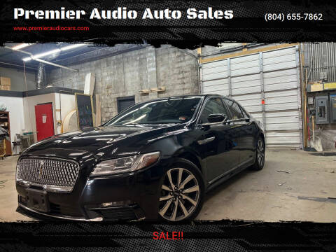 2020 Lincoln Continental for sale at Premier Audio Auto Sales in Richmond VA