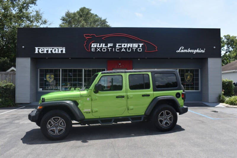 2018 Jeep Wrangler Unlimited for sale at Gulf Coast Exotic Auto in Gulfport MS