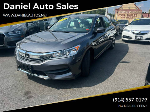 2016 Honda Accord for sale at Daniel Auto Sales in Yonkers NY