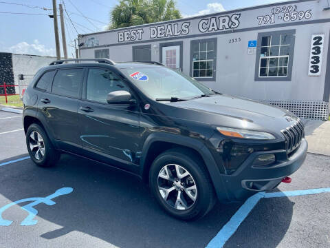 2014 Jeep Cherokee for sale at Best Deals Cars Inc in Fort Myers FL