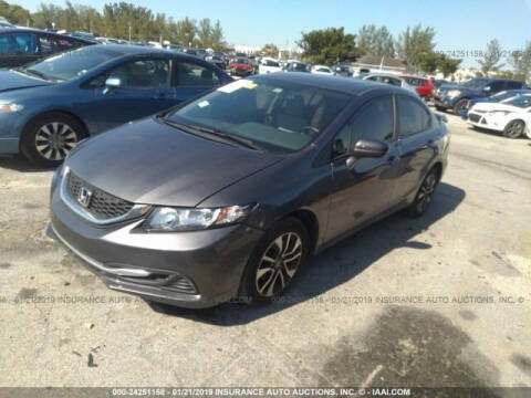 2014 Honda Civic for sale at Florida International Cars in Miramar FL