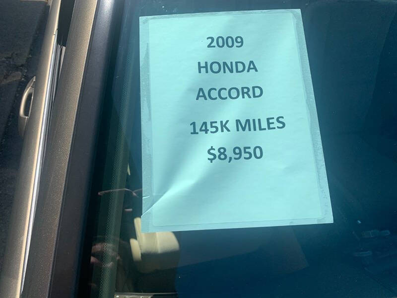 2009 Honda Accord for sale at B N M Auto Sales Inc in New Castle, PA