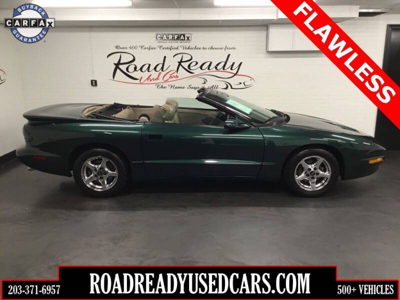 1996 Pontiac Firebird for sale at Road Ready Used Cars in Ansonia CT