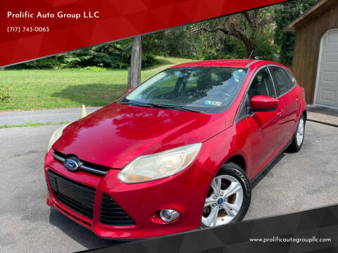 2012 Ford Focus for sale at Prolific Auto Group LLC in Highspire PA