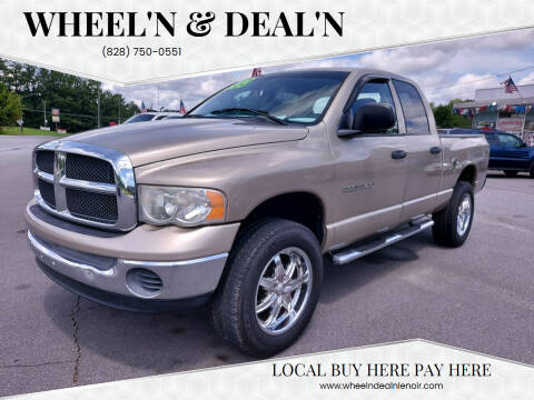 2005 Dodge Ram Pickup 1500 for sale at Wheel'n & Deal'n in Lenoir NC