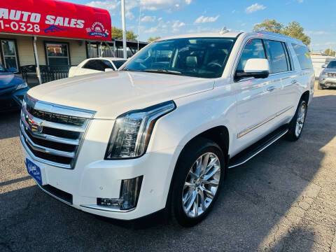 2018 Cadillac Escalade ESV for sale at California Auto Sales in Amarillo TX