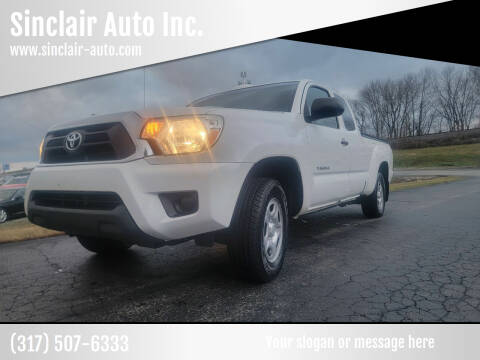 2015 Toyota Tacoma for sale at Sinclair Auto Inc. in Pendleton IN