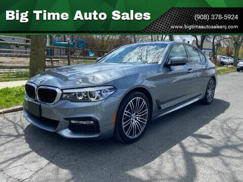 2018 BMW 5 Series for sale at Big Time Auto Sales in Vauxhall NJ