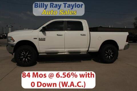 2017 RAM 2500 for sale at Billy Ray Taylor Auto Sales in Cullman AL