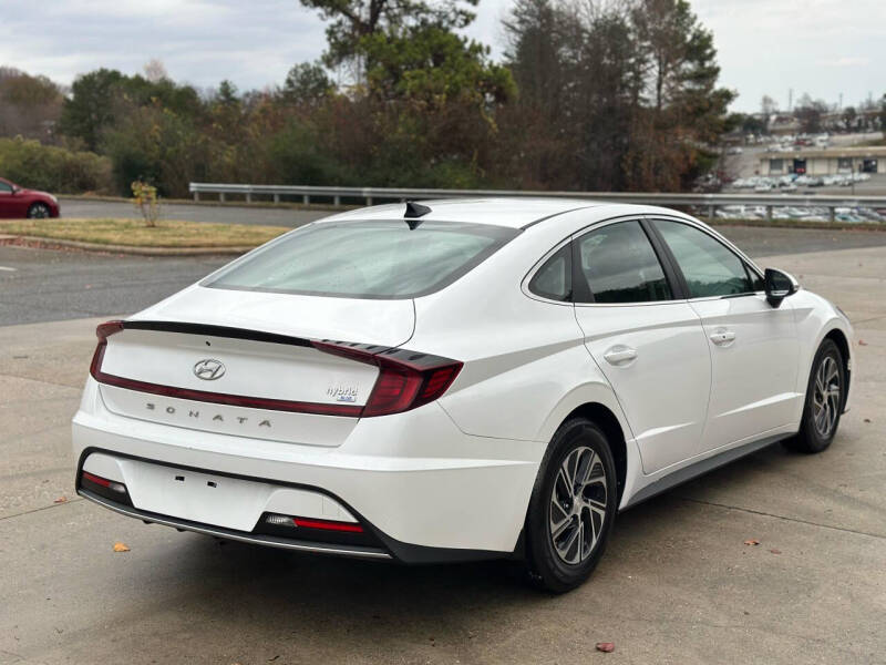 2022 Hyundai Sonata Hybrid Blue