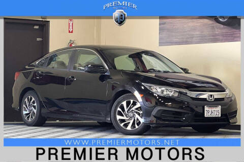 2016 Honda Civic for sale at Premier Motors in Hayward CA