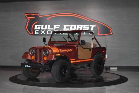 1979 Jeep CJ-7 for sale at Gulf Coast Exotic Auto in Gulfport MS