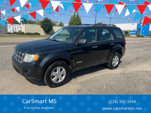 2008 Ford Escape for sale at CarSmart MS in Diberville MS