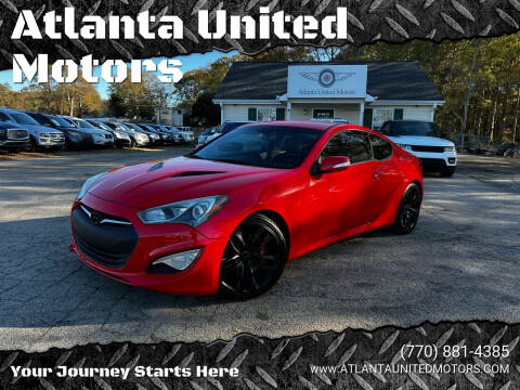 2015 Hyundai Genesis Coupe for sale at Atlanta United Motors in Jefferson GA