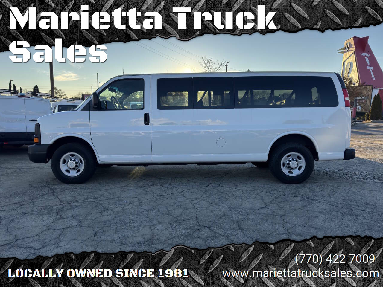 2015 Chevrolet Express 3500 1LS Extended RWD