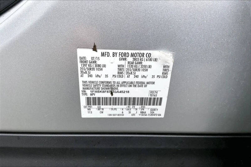 2016 Ford Explorer Limited