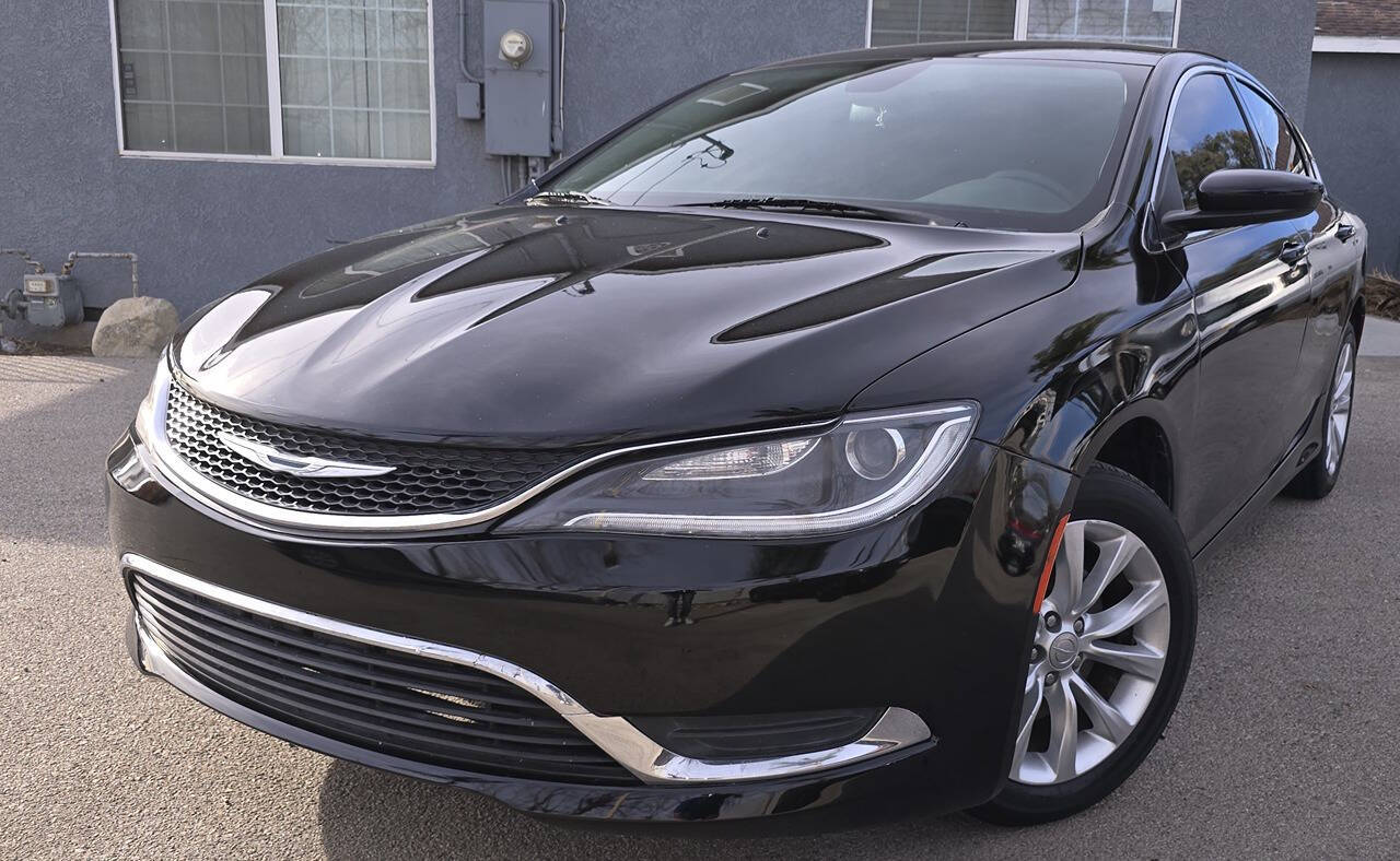 2015 Chrysler 200 for sale at High Rev Autos in Fontana, CA