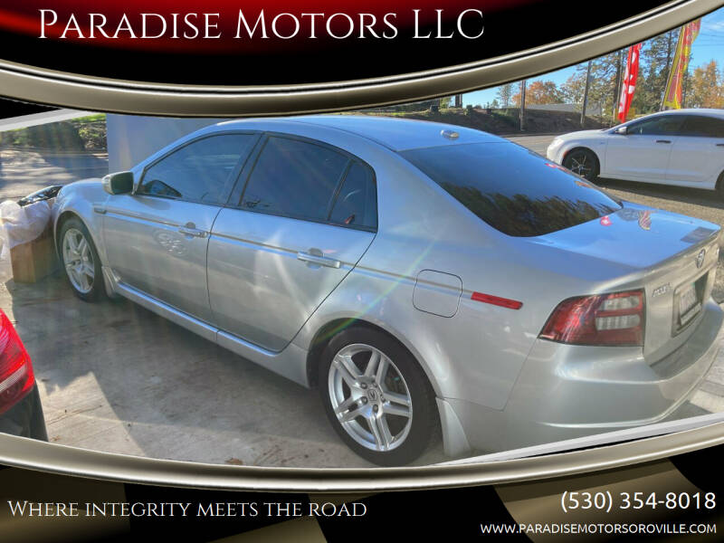2007 Acura TL for sale at Paradise Motors LLC in Paradise CA