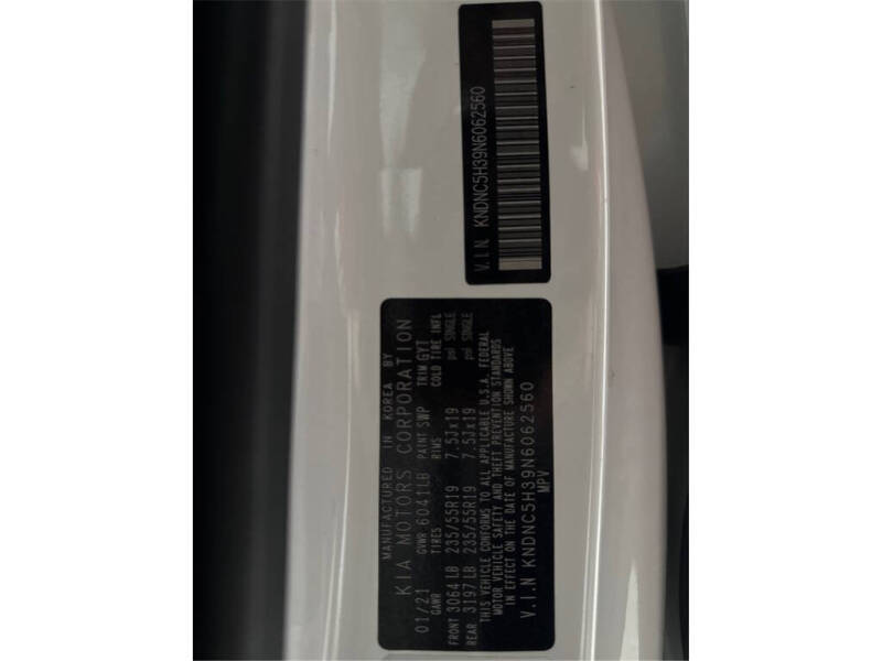 2022 Kia Carnival EX