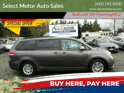 2011 Toyota Sienna for sale at Select Motor Auto Sales in Lynnwood WA