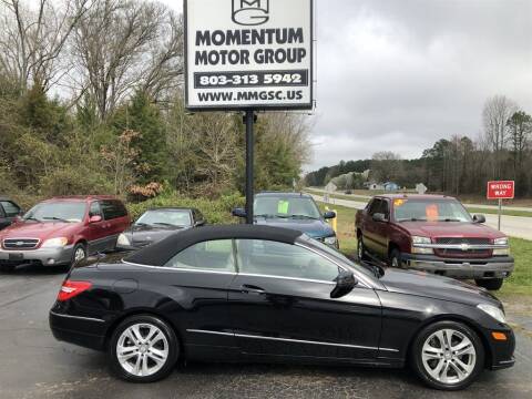 2011 Mercedes-Benz E-Class for sale at Momentum Motor Group in Lancaster SC