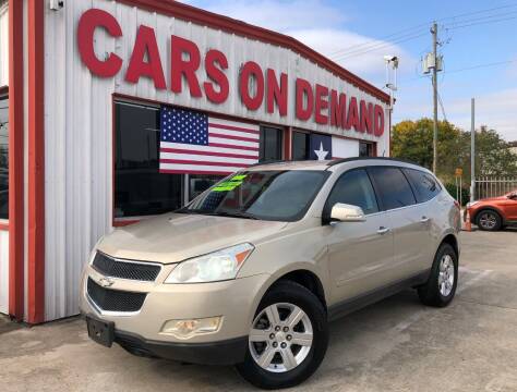 2012 Chevrolet Traverse for sale at Cars On Demand 2 in Pasadena TX