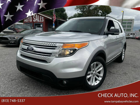 2014 Ford Explorer for sale at CHECK AUTO, INC. in Tampa FL