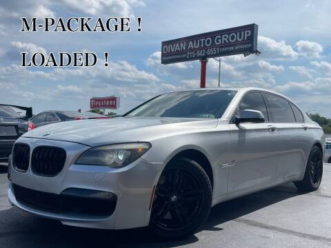 2012 BMW 7 Series for sale at Divan Auto Group in Feasterville Trevose PA