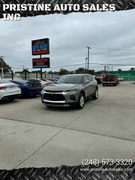 2021 Chevrolet Blazer for sale at PRISTINE AUTO SALES INC in Pontiac MI