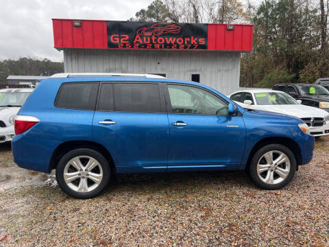 2008 Toyota Highlander for sale at G2 Autoworks in Elm City NC