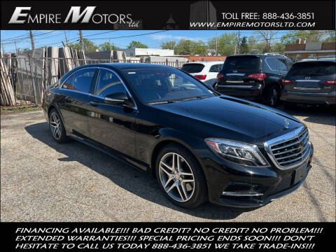 2017 Mercedes-Benz S-Class for sale at Empire Motors LTD in Cleveland OH