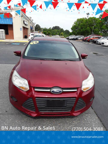 2014 Ford Focus for sale at BN Auto Repair & Sales in Mcdonough GA
