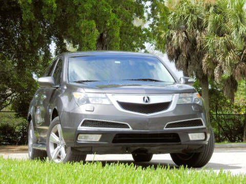 2010 Acura MDX for sale at M.D.V. INTERNATIONAL AUTO CORP in Fort Lauderdale FL
