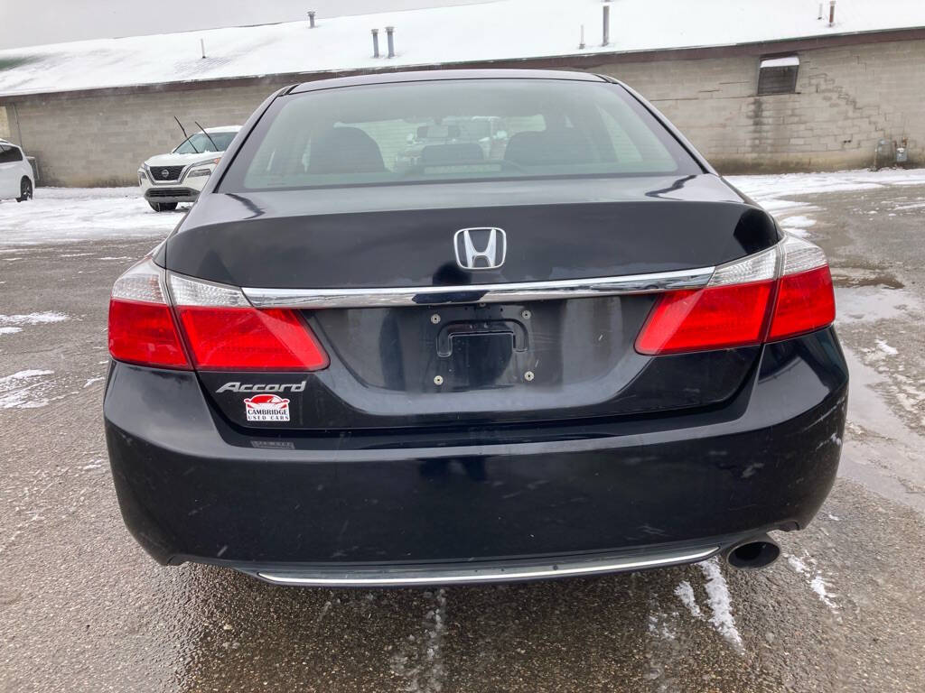 2014 Honda Accord for sale at Cambridge Used Cars in Cambridge, OH