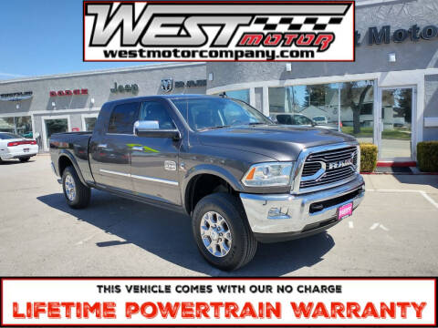 2017 RAM 3500 for sale at West Motor Company in Hyde Park UT