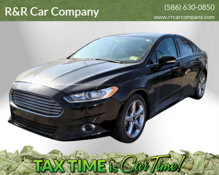 2016 Ford Fusion for sale at R&R Car Company in Mount Clemens MI