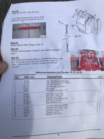 2017 Ventrac 3 PT Hitch 4100 & 4200