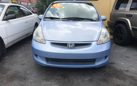 2008 Honda Fit for sale at CarMart of Broward in Lauderdale Lakes FL