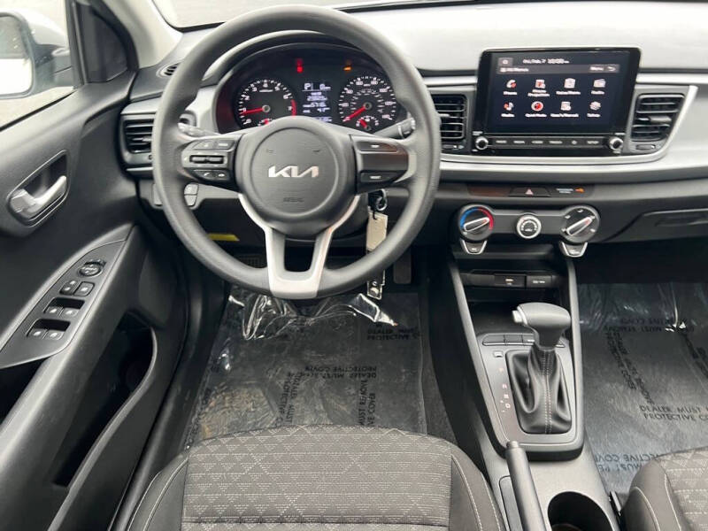 Used 2023 Kia Rio LX with VIN 3KPA24ADXPE554428 for sale in Wood River, IL