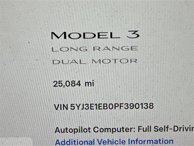 2023 Tesla Model 3 Long Range